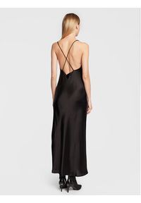 Calvin Klein Sukienka koktajlowa Hammred K20K205537 Czarny Regular Fit. Kolor: czarny. Materiał: syntetyk. Styl: wizytowy