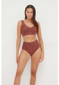 Chantelle biustonosz Soft Stretch kolor różowy wzorzysty. Kolor: różowy. Materiał: materiał. Rodzaj stanika: wyciągane miseczki, odpinane ramiączka #3