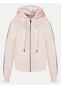 Guess Bluza W5RQ03 KBYE2 Różowy Regular Fit. Kolor: różowy. Materiał: syntetyk, wiskoza