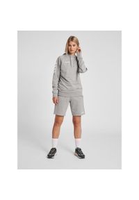 Bluza sportowa z kapturem damska Hummel Go Cotton Hoodie Woman. Typ kołnierza: kaptur. Kolor: szary