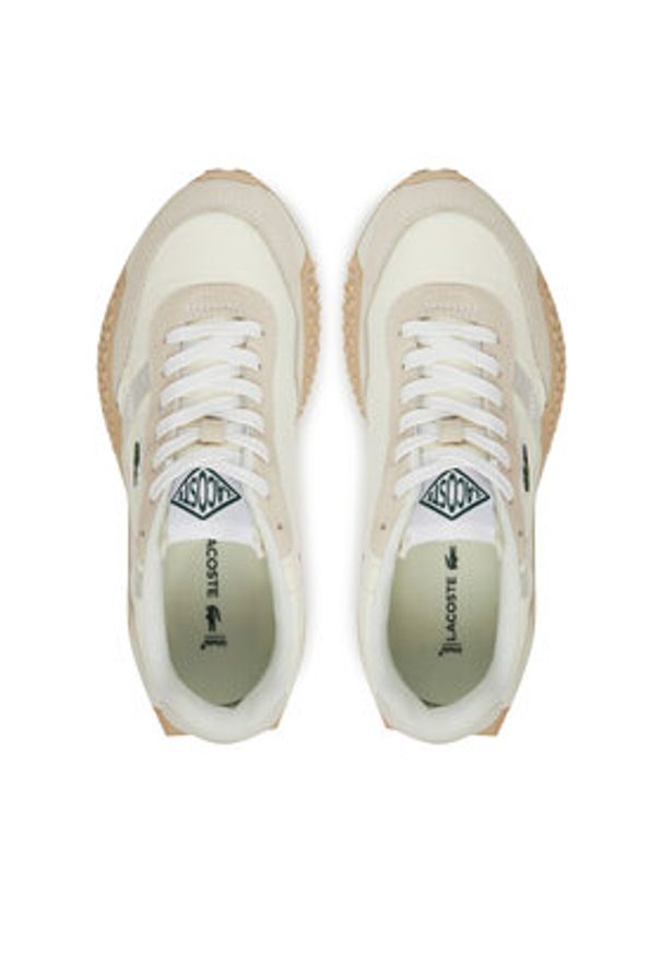 Lacoste Sneakersy L-Spin Evo 7-49SFA0111 18C Écru. Materiał: materiał
