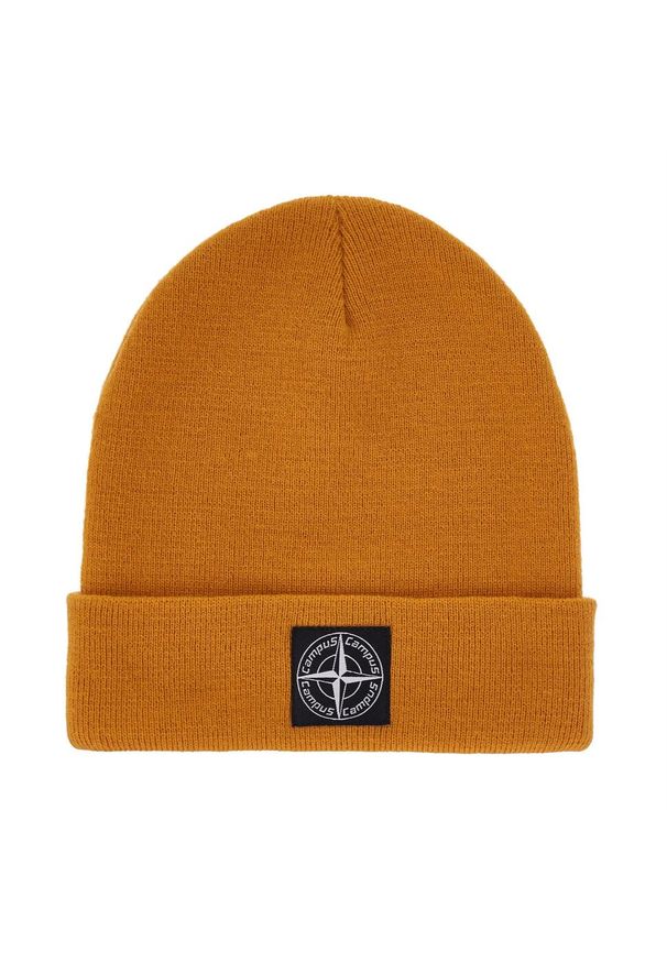 Czapka Zimowa Unisex Campus Beanie. Kolor: żółty. Sezon: zima