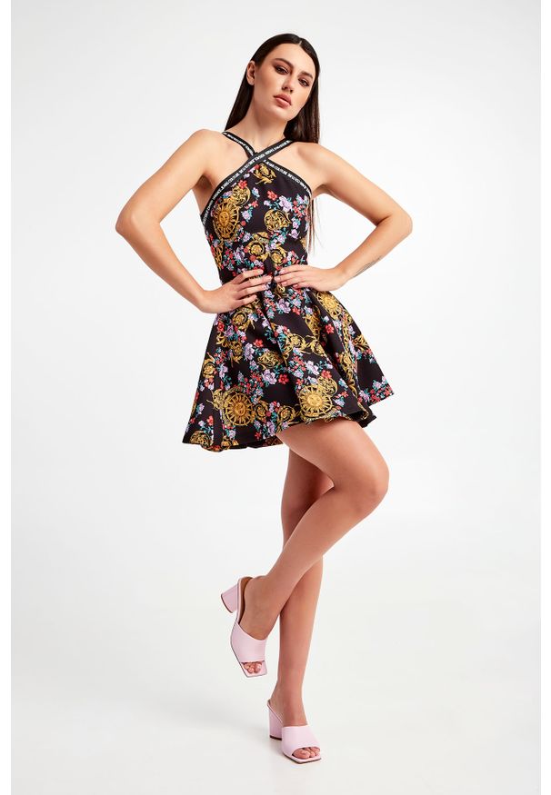 Versace Jeans Couture - SUKIENKA VERSACE JEANS COUTURE. Długość rękawa: na ramiączkach. Długość: mini