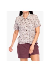 ROYAL ROBBINS - Koszula turystyczna damska Royal Robbins Camino Pucker S/S. Kolor: beżowy
