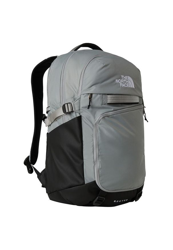 Plecak unisex The North Face Router 0A52SF4S71 - szary. Kolor: szary. Wzór: paski. Styl: casual