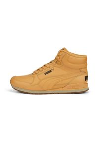 Buty do chodzenia męskie Puma ST RUNNER V3 MID L 38763805. Kolor: brązowy. Materiał: guma, syntetyk, materiał. Sport: turystyka piesza