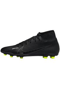 Buty piłkarskie męskie Nike Superfly 9 Club. Kolor: czarny. Materiał: syntetyk, materiał. Sport: bieganie, fitness, piłka nożna