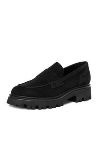 Badura Loafersy C-AVAH-25050LM Czarny. Kolor: czarny. Materiał: zamsz, skóra #3