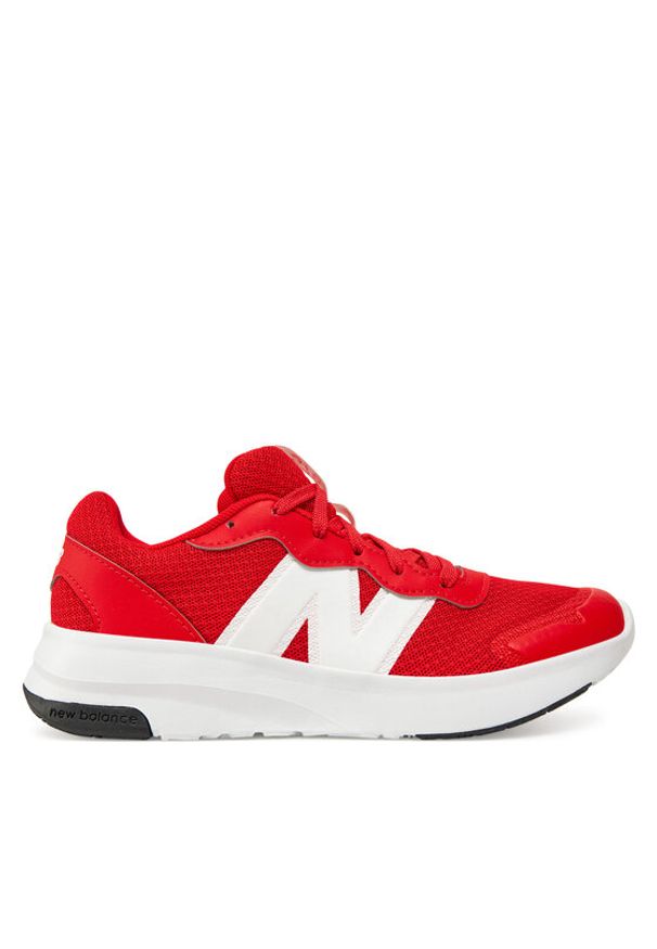 New Balance Buty do biegania 578's GK578RD Czerwony. Kolor: czerwony. Materiał: skóra