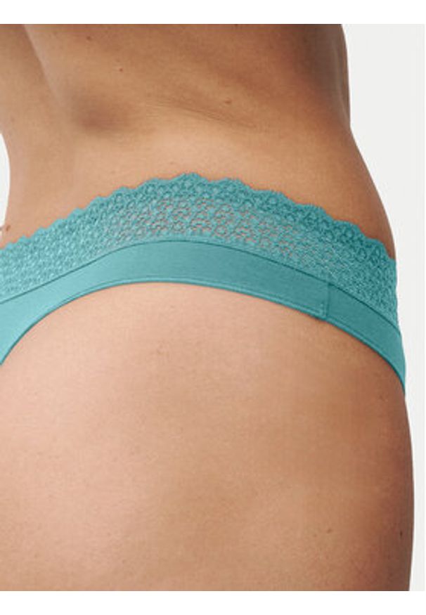 Triumph Stringi Feel Of Modal 10219764 Turkusowy. Kolor: turkusowy