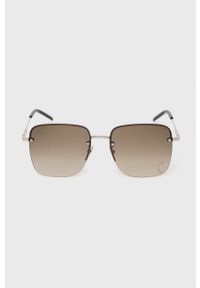 SAINT LAURENT - Saint Laurent okulary przeciwsłoneczne damskie kolor srebrny. Kolor: srebrny #5