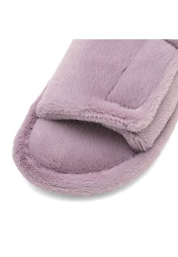 Home & Relax Kapcie P3194805 Różowy. Kolor: różowy. Materiał: materiał