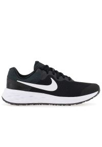 Buty Nike Revolution 6 DD1096-003 - czarne. Zapięcie: sznurówki. Kolor: czarny. Materiał: guma. Szerokość cholewki: normalna. Model: Nike Revolution #1