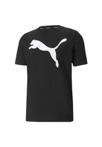 Puma - T-shirt treningowy męski PUMA Active Big Logo. Kolor: czarny