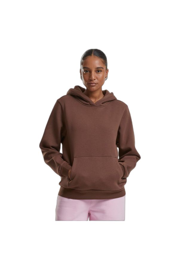 Bluza damska z kapturem Urban Classics. Typ kołnierza: kaptur. Kolor: brązowy
