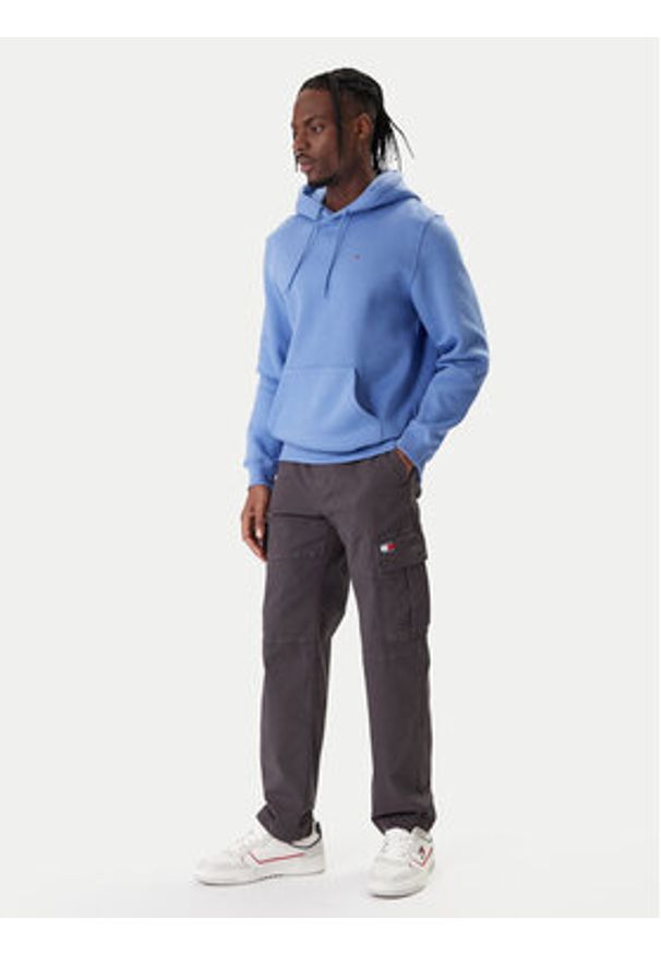 Tommy Jeans Spodnie materiałowe Sonny DM0DM22651 Szary Slim Fit. Kolor: szary. Materiał: bawełna