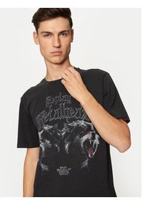 Replay - REPLAY T-Shirt M6957 .000.23608P Czarny Regular Fit. Kolor: czarny. Materiał: bawełna #4