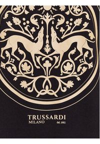 Trussardi Jeans - Trussardi T-Shirt 52T00776 Czarny Regular Fit. Kolor: czarny. Materiał: bawełna #3