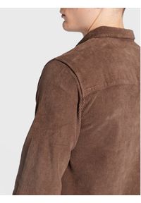 Redefined Rebel Koszula Sean 184058 Brązowy Regular Fit. Kolor: brązowy. Materiał: bawełna