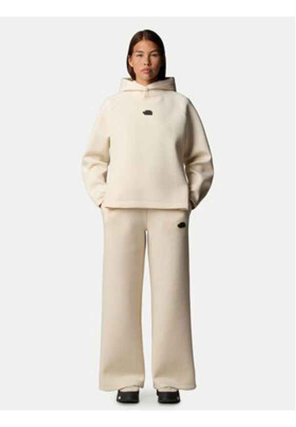 The North Face Bluza NF0A89C0 Beżowy Relaxed Fit. Kolor: beżowy. Materiał: bawełna