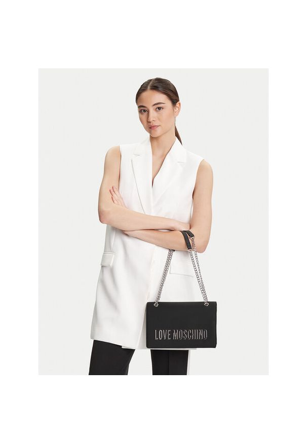 Love Moschino - Torebka LOVE MOSCHINO. Kolor: czarny