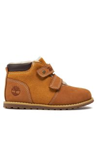 Timberland Trzewiki Pokey Pine Warm Line A1NQ3 Brązowy. Kolor: brązowy. Materiał: skóra, nubuk