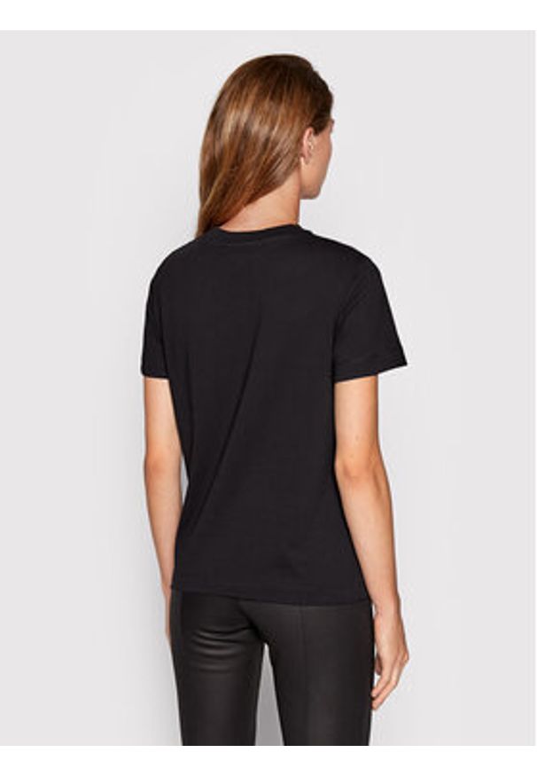Calvin Klein Jeans T-Shirt J20J219142 Czarny Regular Fit. Kolor: czarny. Materiał: bawełna