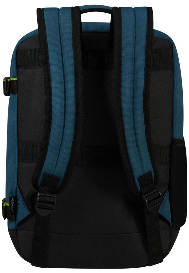 AMERICAN TOURISTER - Plecak American Tourister Take2Cabin S do Ryanair niebieski. Kolor: niebieski. Materiał: materiał. Styl: klasyczny