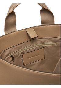 Calvin Klein Jeans Torebka Ultralight Tote Pu LV04K3132G Beżowy. Kolor: beżowy. Materiał: skórzane