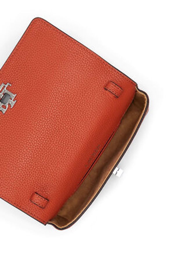 Lauren Ralph Lauren - LAUREN RALPH LAUREN Torebka 432942073009 Pomarańczowy. Kolor: pomarańczowy. Materiał: skórzane