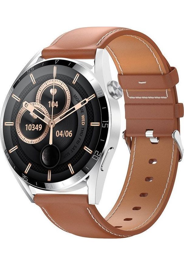 Smartwatch Pacific SMARTWATCH MĘSKI PACIFIC 42-03 - ROZMOWY BLUETOOTH, ASYSTENT GŁOSOWY (sy035c). Rodzaj zegarka: smartwatch