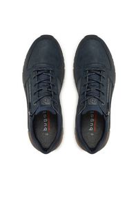 Bugatti Sneakersy 331-AOS01-5200 Granatowy. Kolor: niebieski. Materiał: skóra