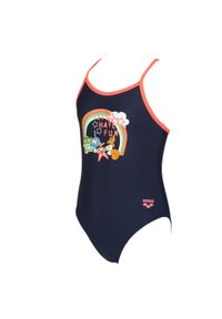 Strój kąpielowy dziewczęcy jednoczęściowy na basen Arena Girl's AWT. Kolor: niebieski #1