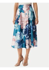 Rinascimento Spódnica trapezowa CFC0128630003 Niebieski Regular Fit. Kolor: niebieski. Materiał: syntetyk #1