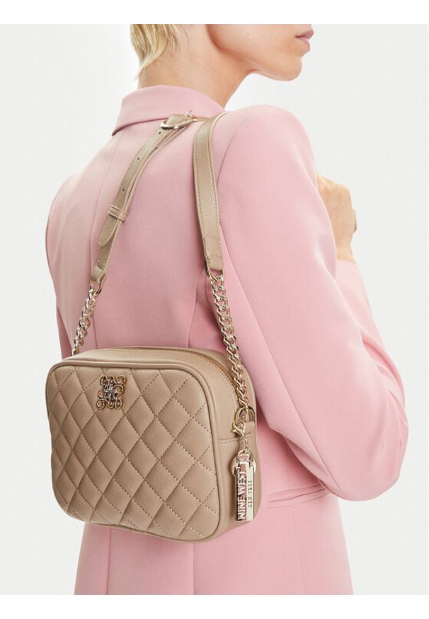 Nine West Torebka CEO-GEORGIA-JH5825-NW Beżowy. Kolor: beżowy