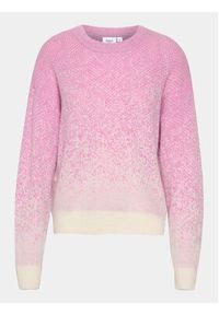 Saint Tropez Sweter 30512965 Różowy Regular Fit. Kolor: różowy. Materiał: syntetyk #4