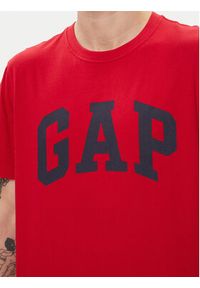 GAP - Gap T-Shirt 856659-05 Czerwony Regular Fit. Kolor: czerwony. Materiał: bawełna #3