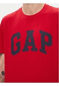 GAP - Gap T-Shirt 856659-05 Czerwony Regular Fit. Kolor: czerwony. Materiał: bawełna