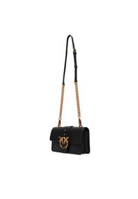 Pinko - PINKO Torebka Love One Mini ST.CL Al 25-26 PLTT 105856 A0F1 Czarny. Kolor: czarny. Materiał: skórzane #3