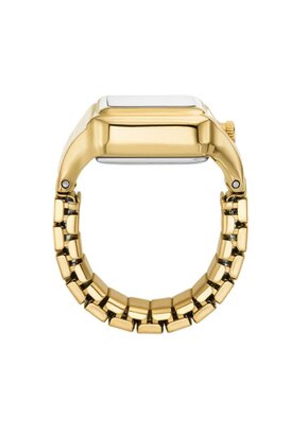 Fossil Zegarek Watch Ring ES5343 Złoty. Kolor: złoty