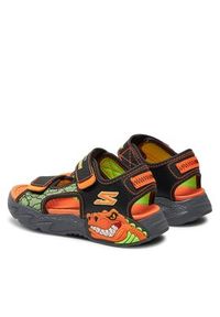 skechers - Skechers Sandały Creature-Splash- 400614L/BKOR Czarny. Kolor: czarny #5