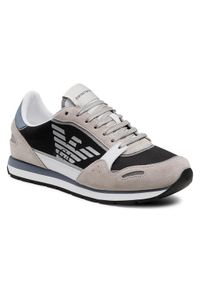 Emporio Armani Sneakersy X4X537 XM678 Q091 Szary. Kolor: szary #2
