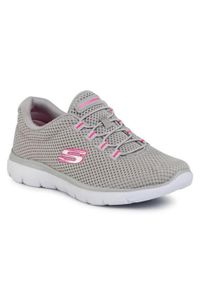 skechers - Buty na co dzień damskie SKECHERS SUMMITS siateczka wsuwane. Okazja: na co dzień. Zapięcie: bez zapięcia. Kolor: wielokolorowy. Model: Skechers Sport. Sport: turystyka piesza