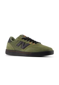 Buty męskie New Balance Numeric NM440NL2 – zielone. Kolor: zielony. Materiał: skóra, dresówka, materiał, syntetyk, guma. Szerokość cholewki: normalna. Sport: skateboard #3