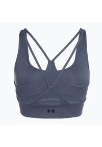 Biustonosz treningowy Under Armour Project Rock LG Grind Sportlette. Kolor: szary. Sport: fitness #2