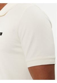 Calvin Klein Polo K10K111196 Biały Slim Fit. Typ kołnierza: polo. Kolor: biały. Materiał: bawełna #3