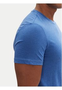 Tommy Jeans T-Shirt Jaspe DM0DM20363 Niebieski Slim Fit. Kolor: niebieski. Materiał: bawełna #5