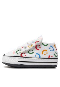 Converse Tenisówki Chuck Taylor All Star Cribster Easy On Doodles A06353C Biały. Kolor: biały