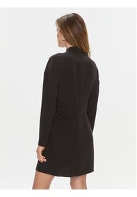 Calvin Klein Sukienka codzienna K20K206110 Czarny Regular Fit. Okazja: na co dzień. Kolor: czarny. Materiał: syntetyk. Typ sukienki: proste. Styl: casual