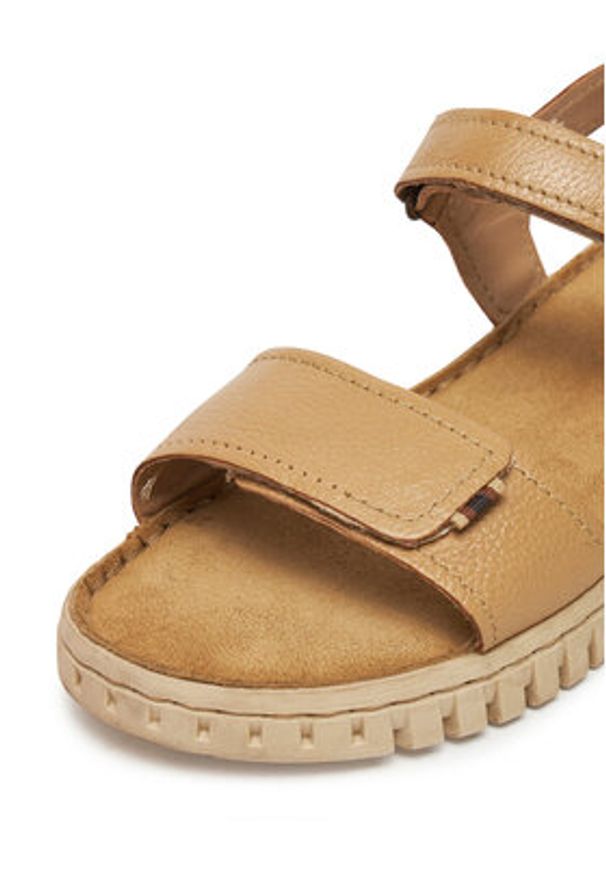 Go Soft Sandały WB-ULE-01 Beżowy. Kolor: beżowy. Materiał: skóra. Styl: street